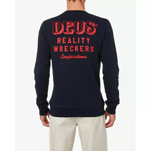 Deus Ex Machina Horsemouth (Regular Fit) Crew - Navy