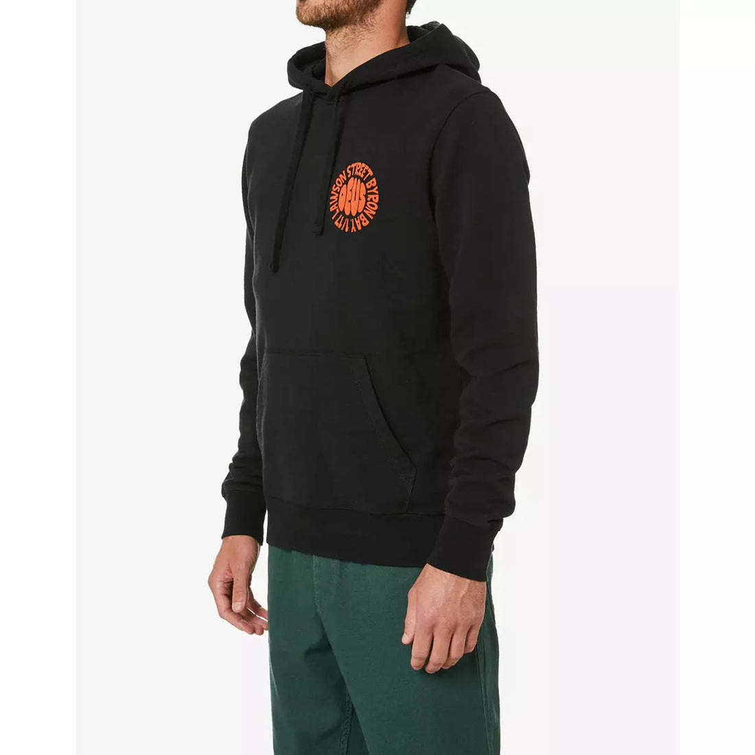 Deus Ex Machina Byron Surf (Regular Fit) Hoodie - Black