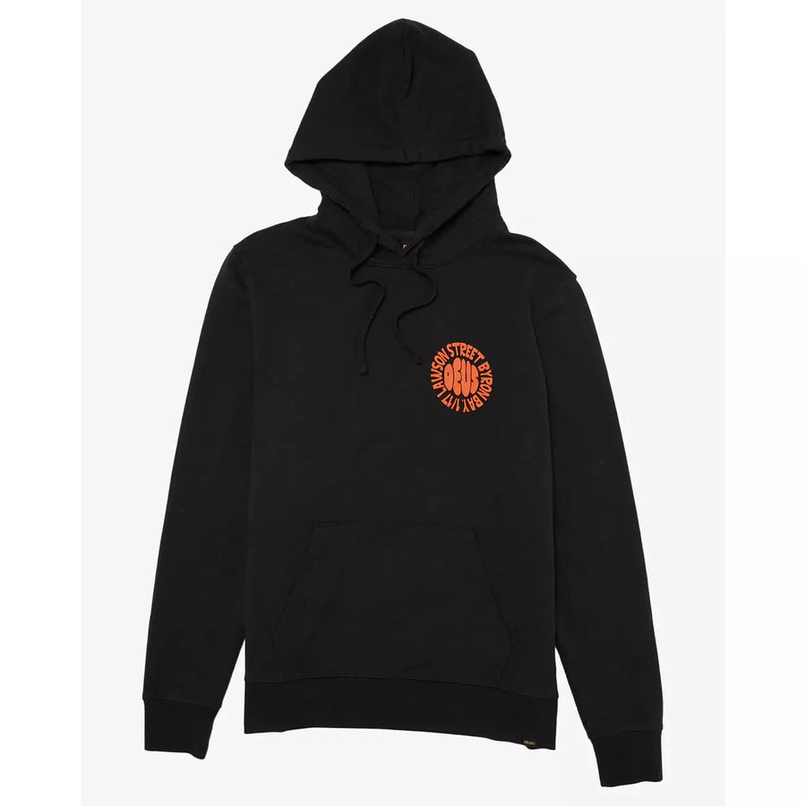 Deus Ex Machina Byron Surf (Regular Fit) Hoodie - Black