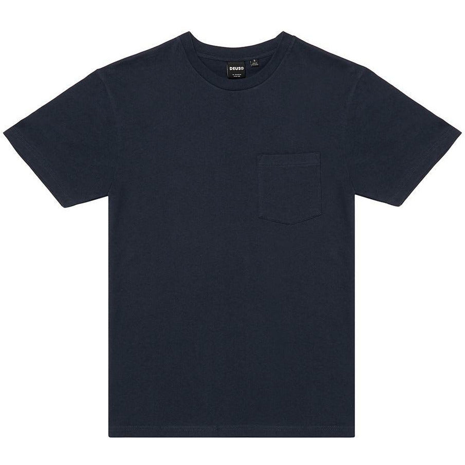 Deus Ex Machina 2 Pack Tees With Pocket - Navy