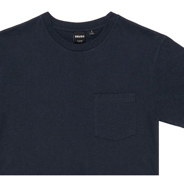 Deus Ex Machina 2 Pack Tees With Pocket - Navy