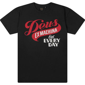 Deus For Every Day Tee - Black