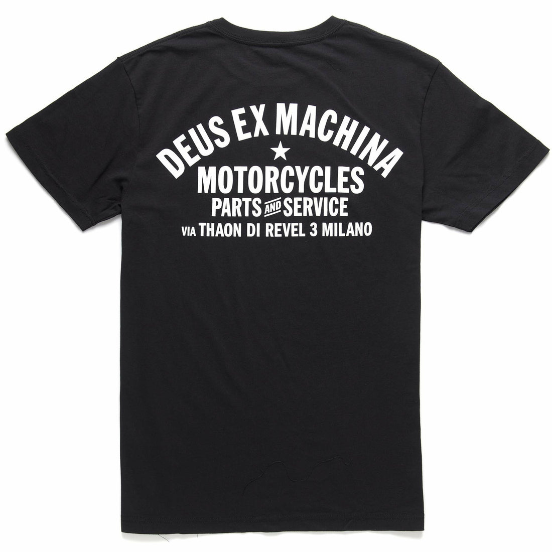 Deus Milano Address Tee - Black