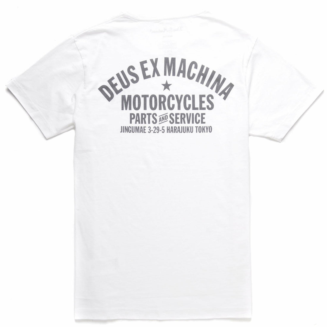 Deus Tokyo Address Tee - White