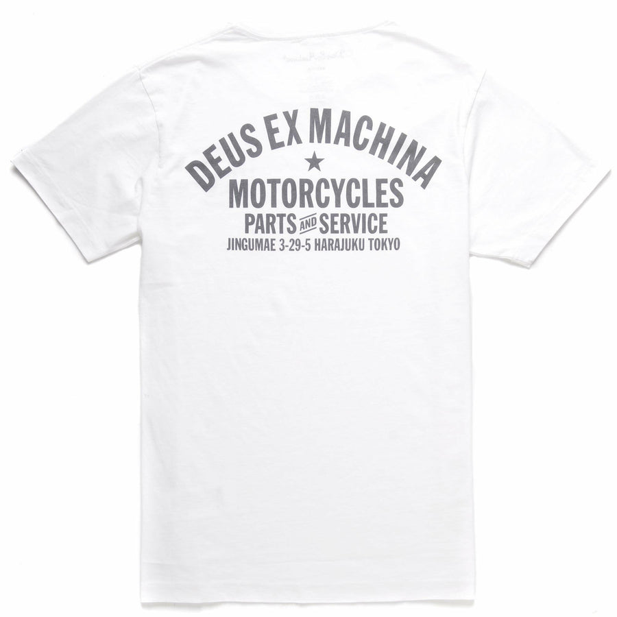 Deus Tokyo Address Tee - White