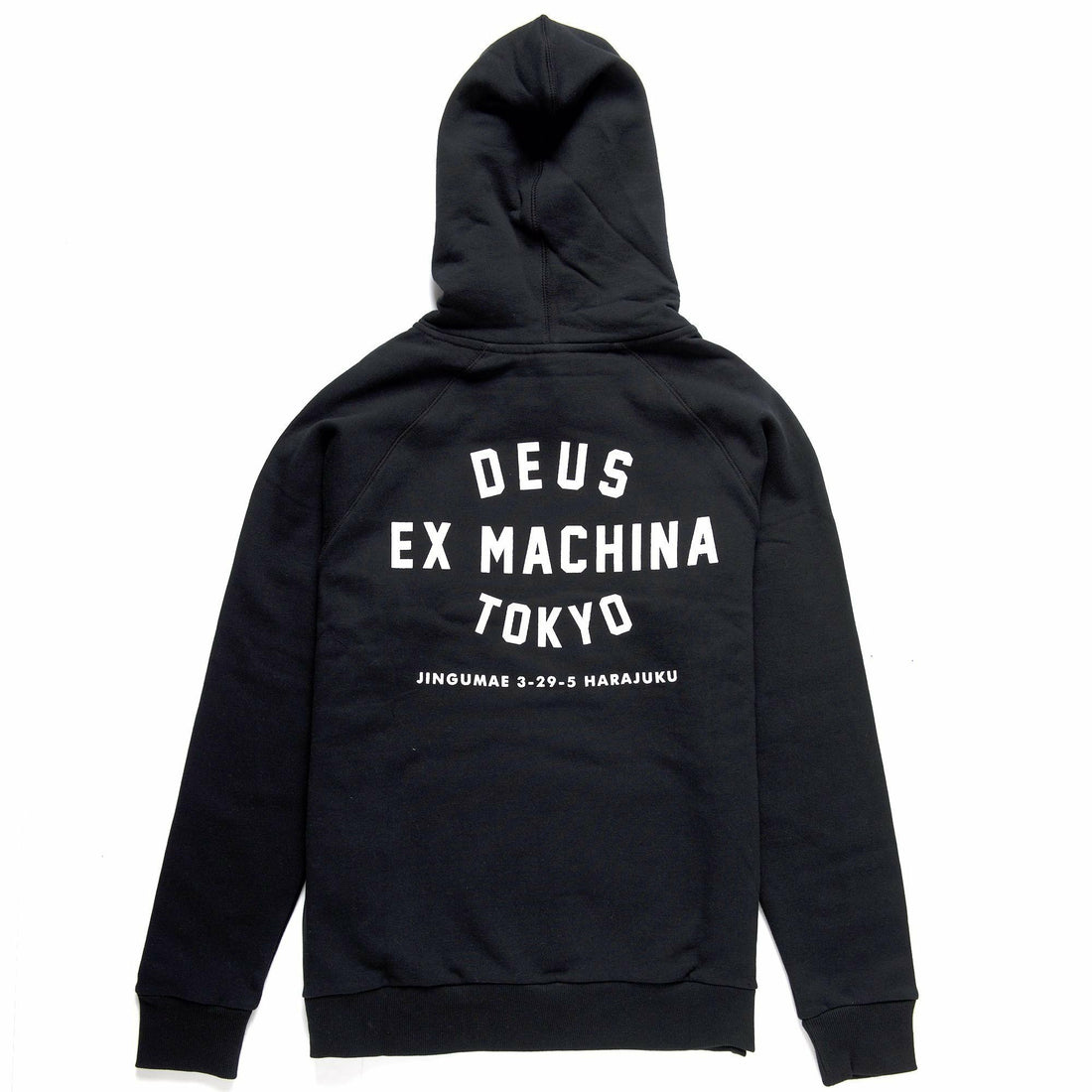 Deus Tokyo Address Hoodie - Black