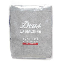 Deus Ex Machina 2 Pack Tees With Pocket - Athletic Grey