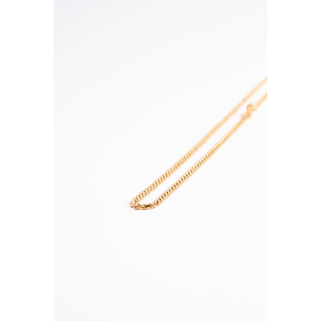 Porter Jewellery Forza Necklace 3.5mm - Gold Vermeil