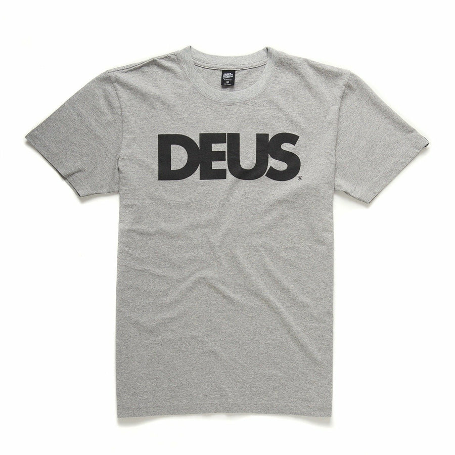 Deus All Caps Tee - Grey Marle