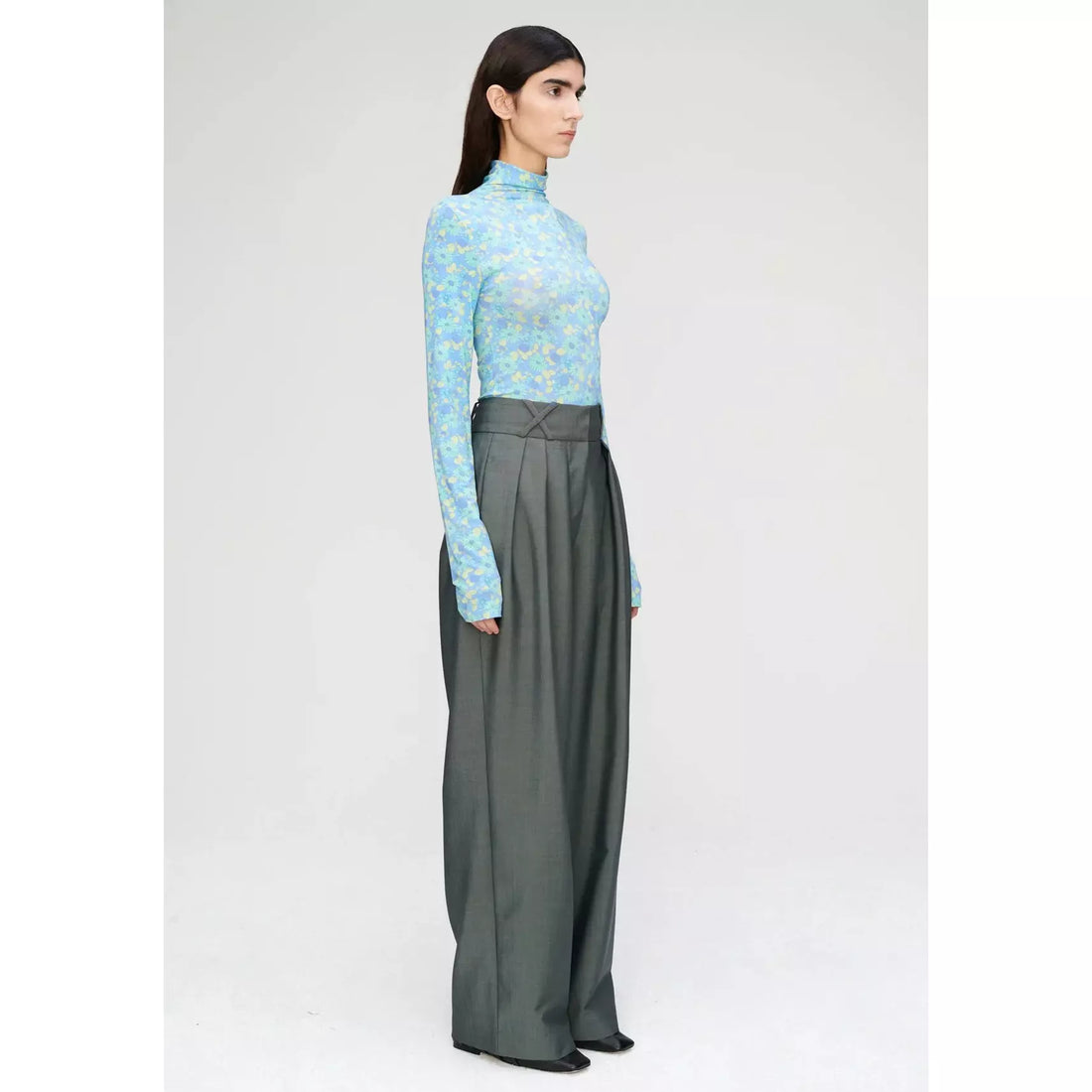 Rohe Fransje Trousers - Dark Mint