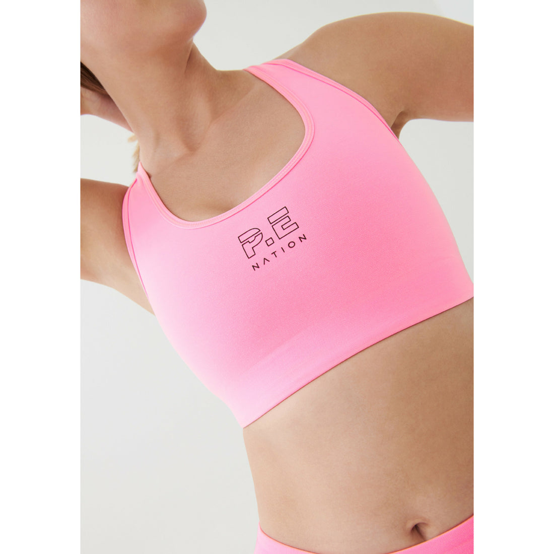 P.E Nation Half Time Sports Bra - Pink