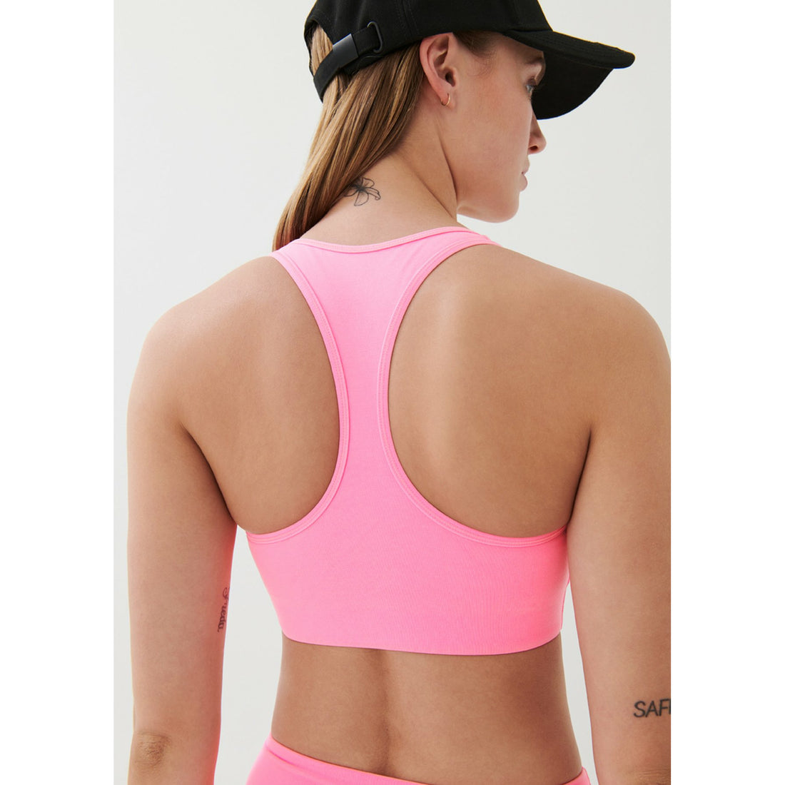 P.E Nation Half Time Sports Bra - Pink