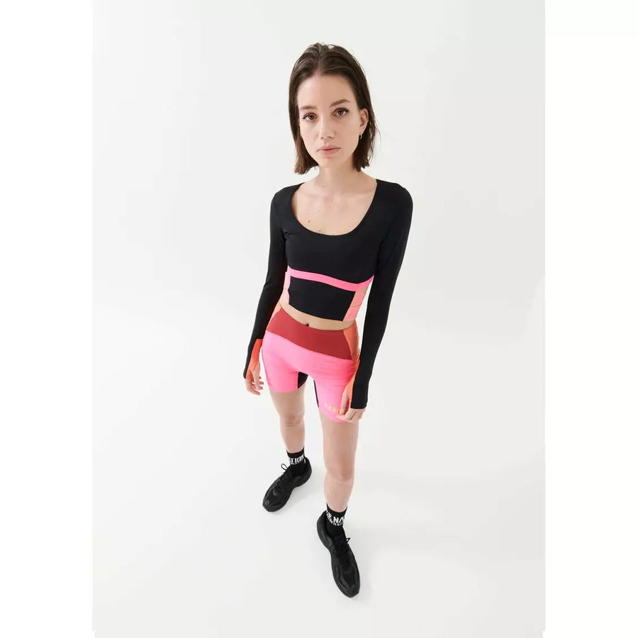 P.E Nation High Press LS Top - Black