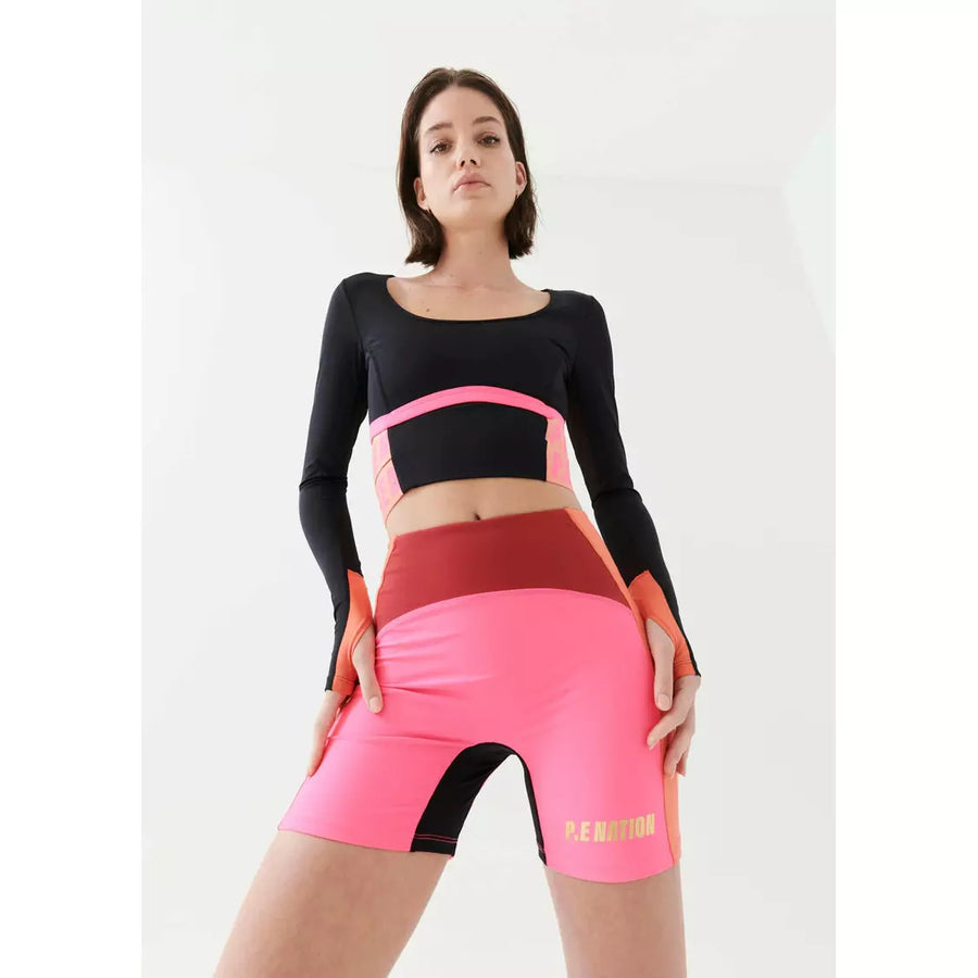 P.E Nation High Press LS Top - Black