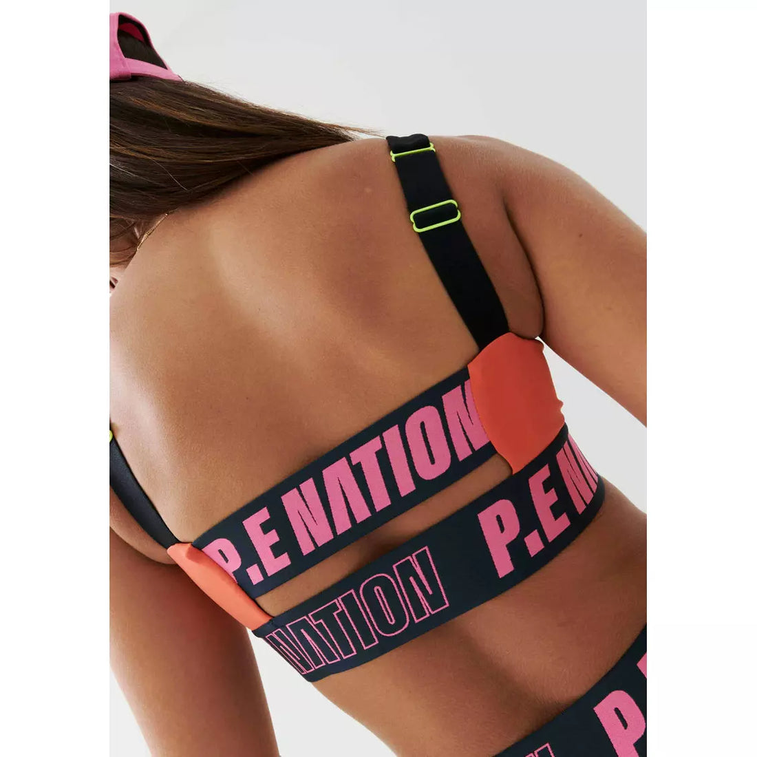 P.E Nation Left Field Sports Bra - Black