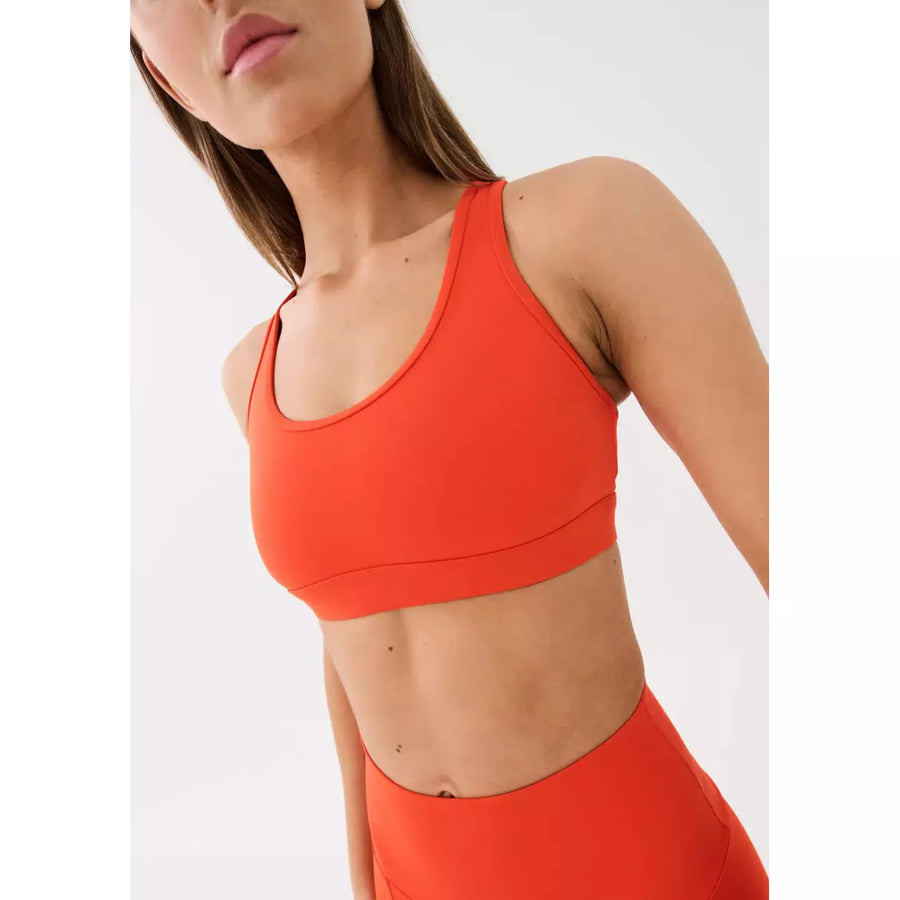 P.E Nation Rudimental Sports Bra - Cherry Tomato