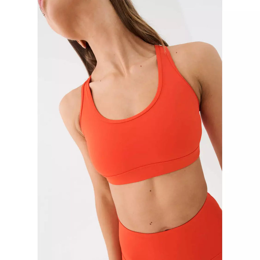 P.E Nation Rudimental Sports Bra - Cherry Tomato