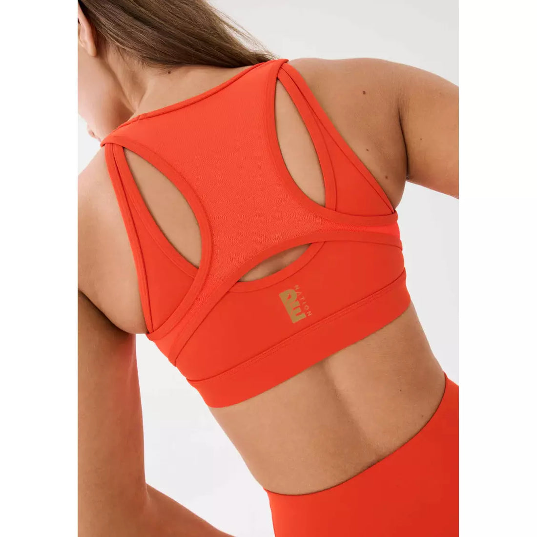 P.E Nation Rudimental Sports Bra - Cherry Tomato