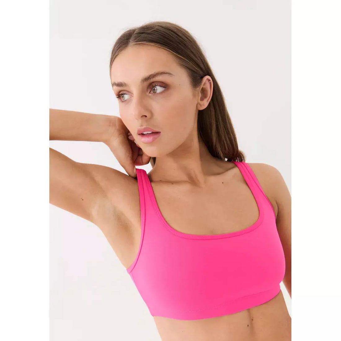 P.E Nation Amplify Sports Bra Pink Glo