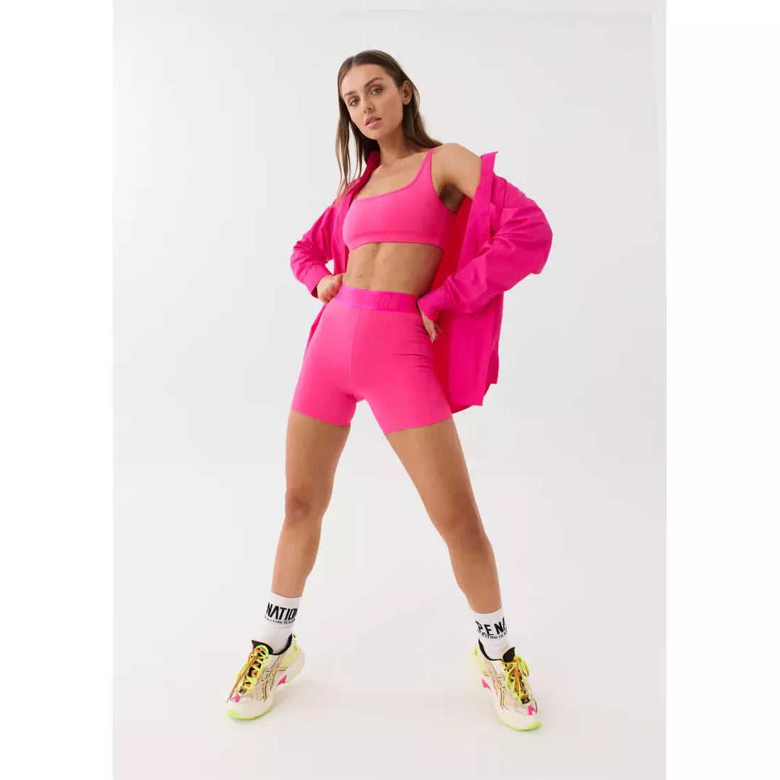 P.E Nation Interval Shirt - Pink Glo