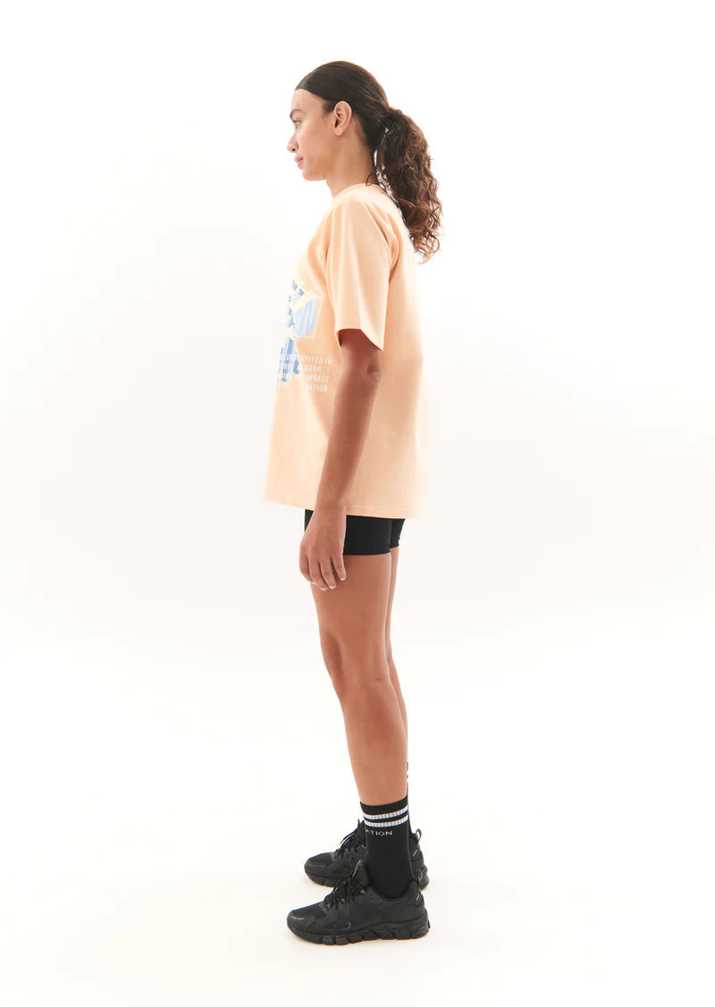 P.E Nation Backspin Tee - Cream Blush