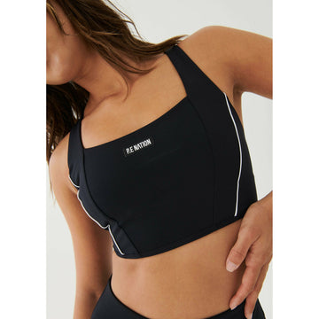 P.E Nation Take Charge Sports Bra - Black