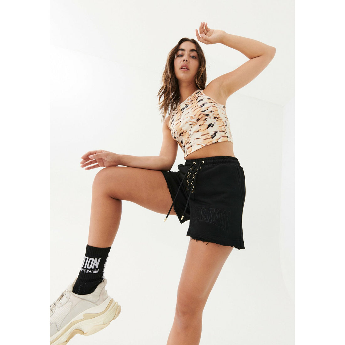 P.E Nation Apex Short - Black