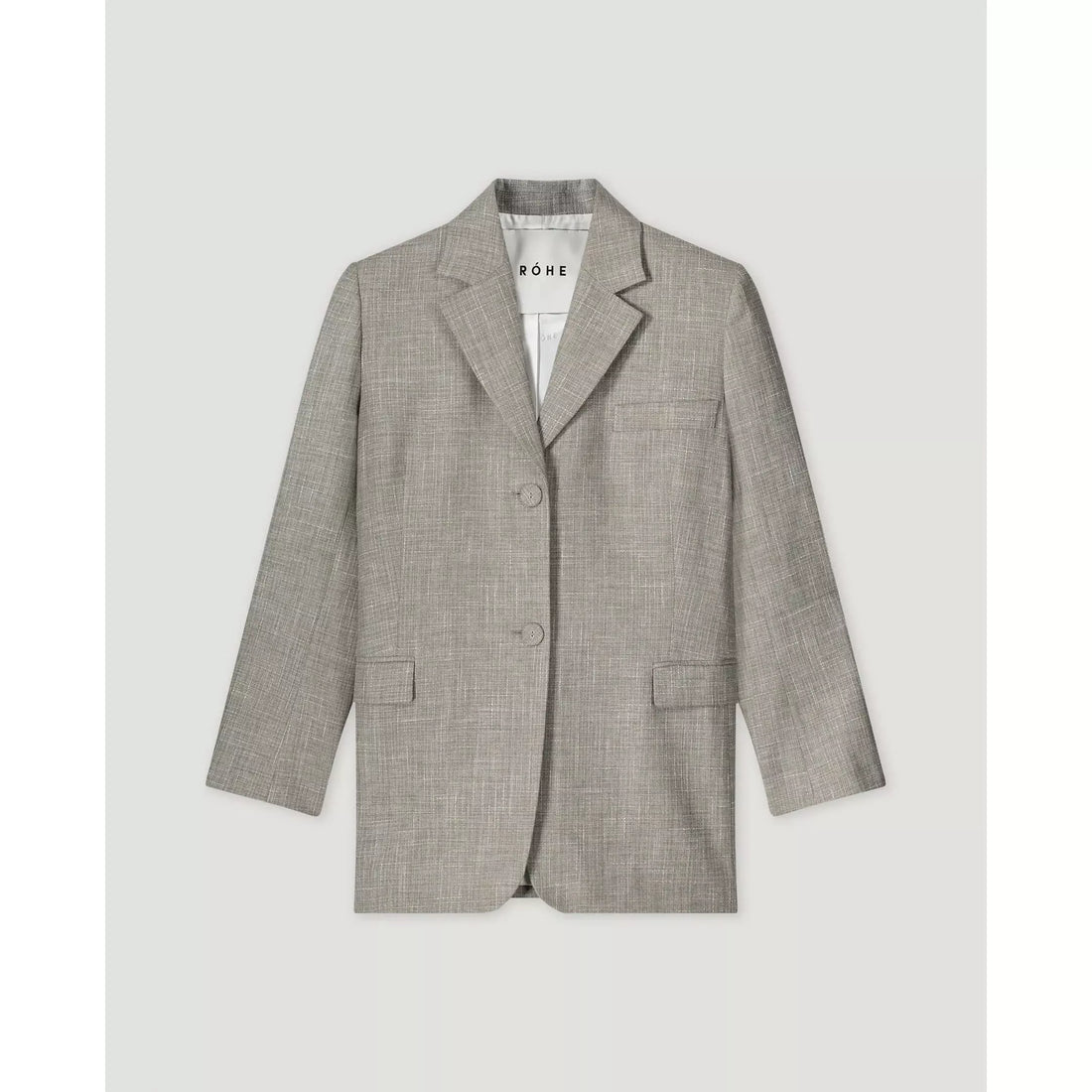 Rohe Dina Blazer - Sisal Melange