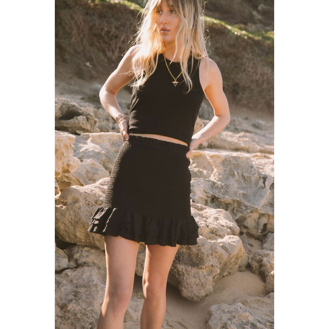 Araminta James Ibiza Skirt - Noir