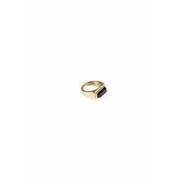 Porter Jewellery Chunky Boyfriend Ring - Gold Vermeil