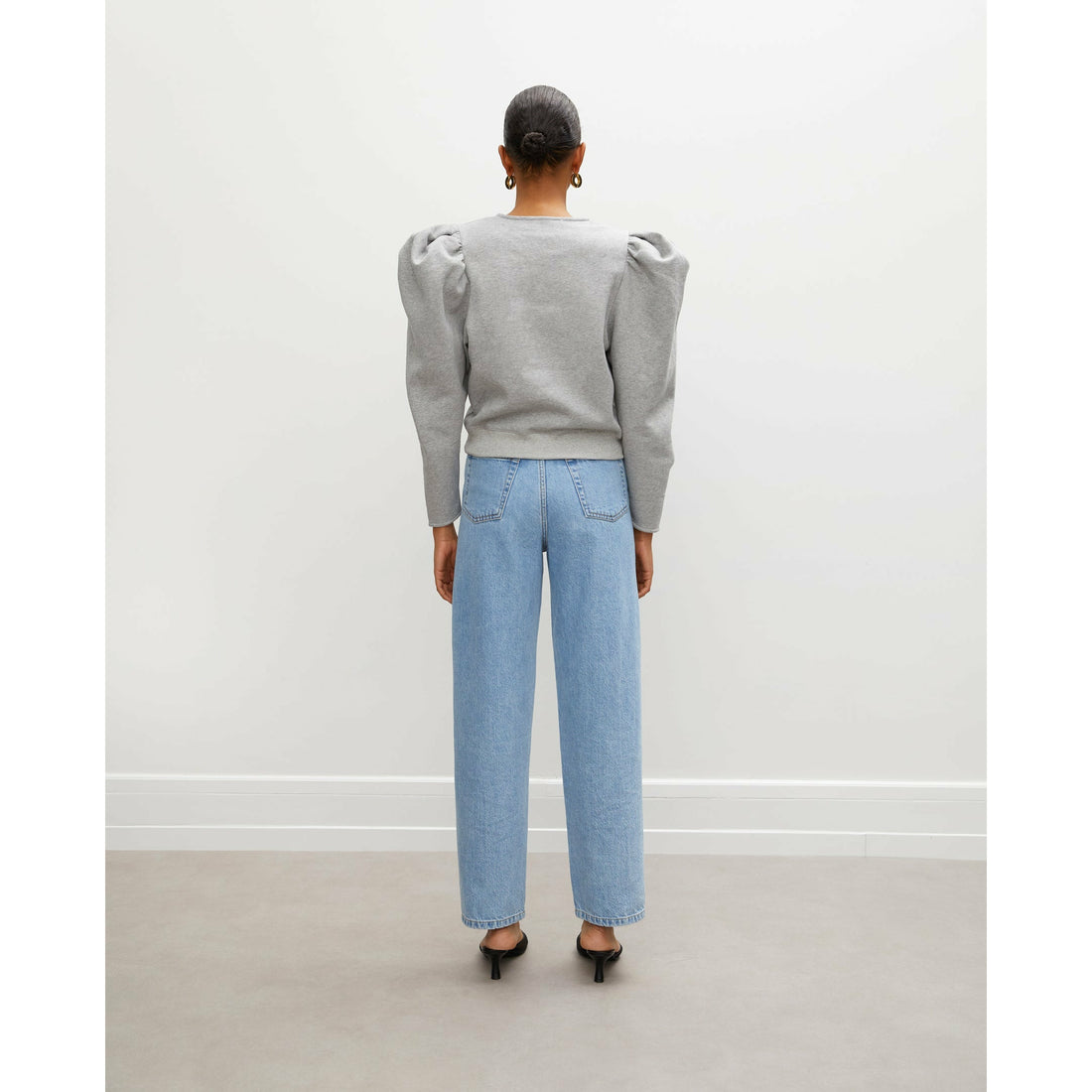 Rohe Ava Sweatshirt - Grey Melange