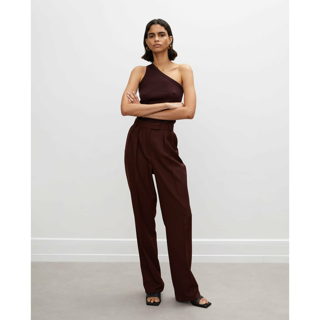 Rohe Lexy Trousers - Mulberry