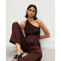 Rohe Lexy Trousers - Mulberry