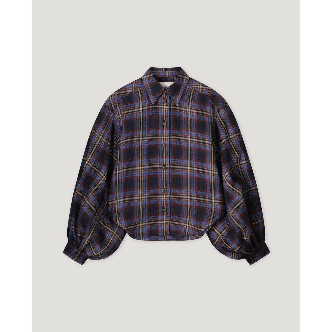 Rohe Ada Blouse - Retro Check