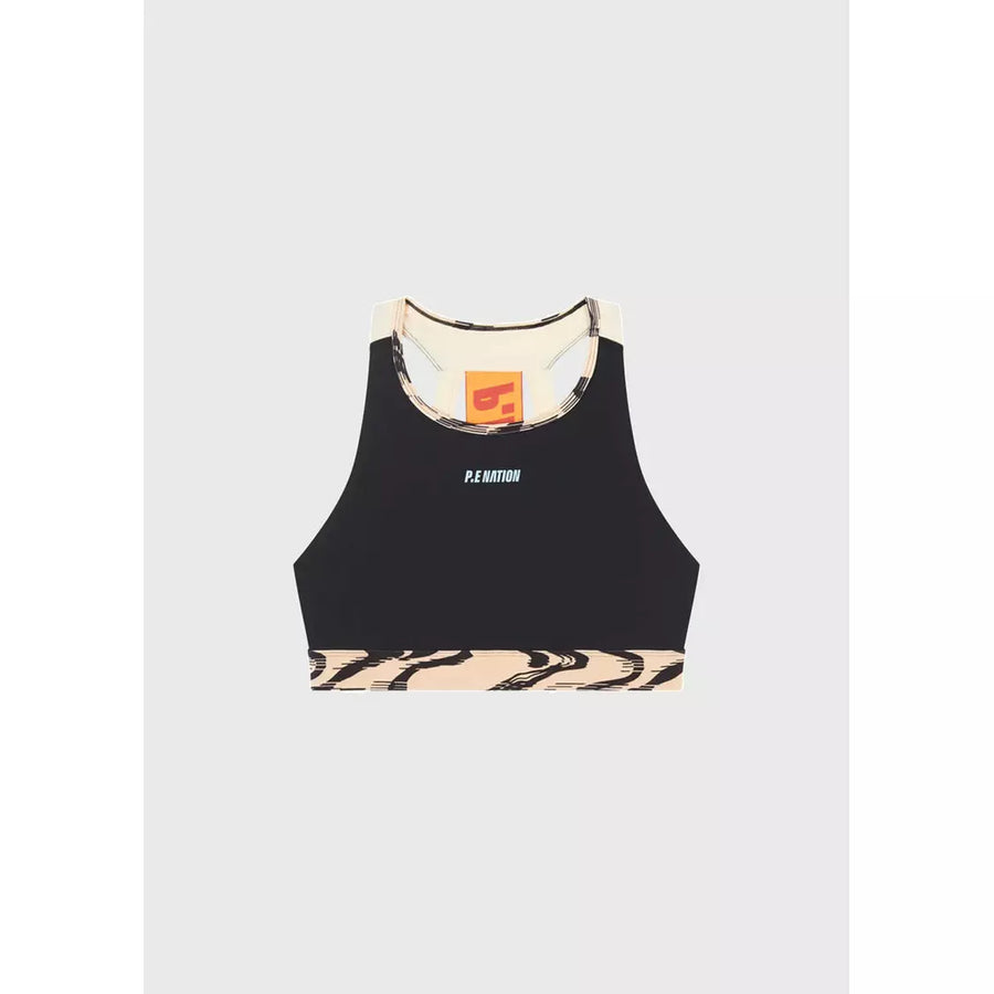 P.E Nation New Wave Sports Bra - Black