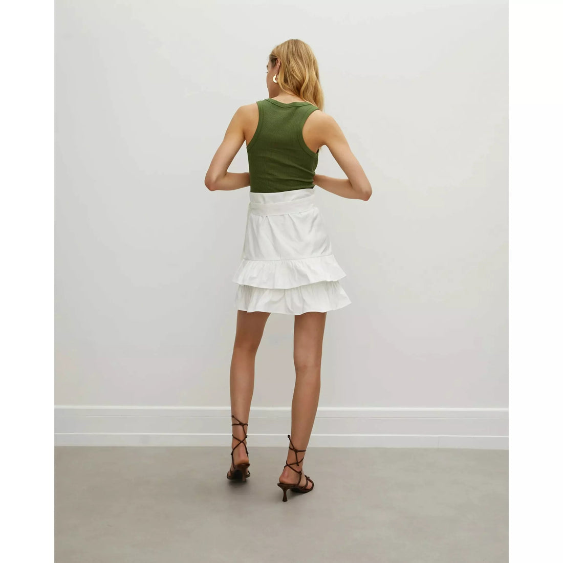 Rohe Marit Tank - Pine Green