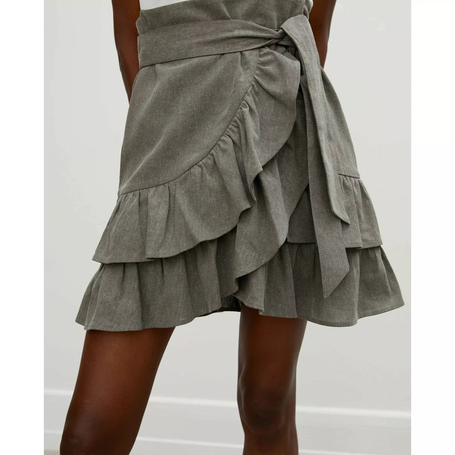 Rohe Mazia Skirt - Warm Grey