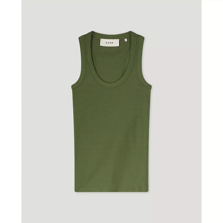 Rohe Marit Tank - Pine Green