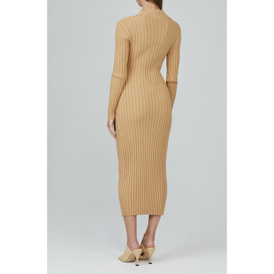 Acler Collins Dress - Nougat