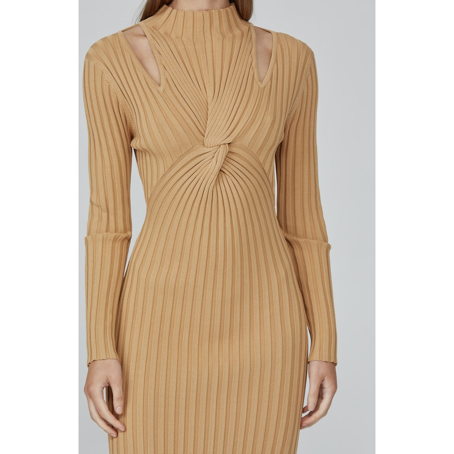 Acler Collins Dress - Nougat
