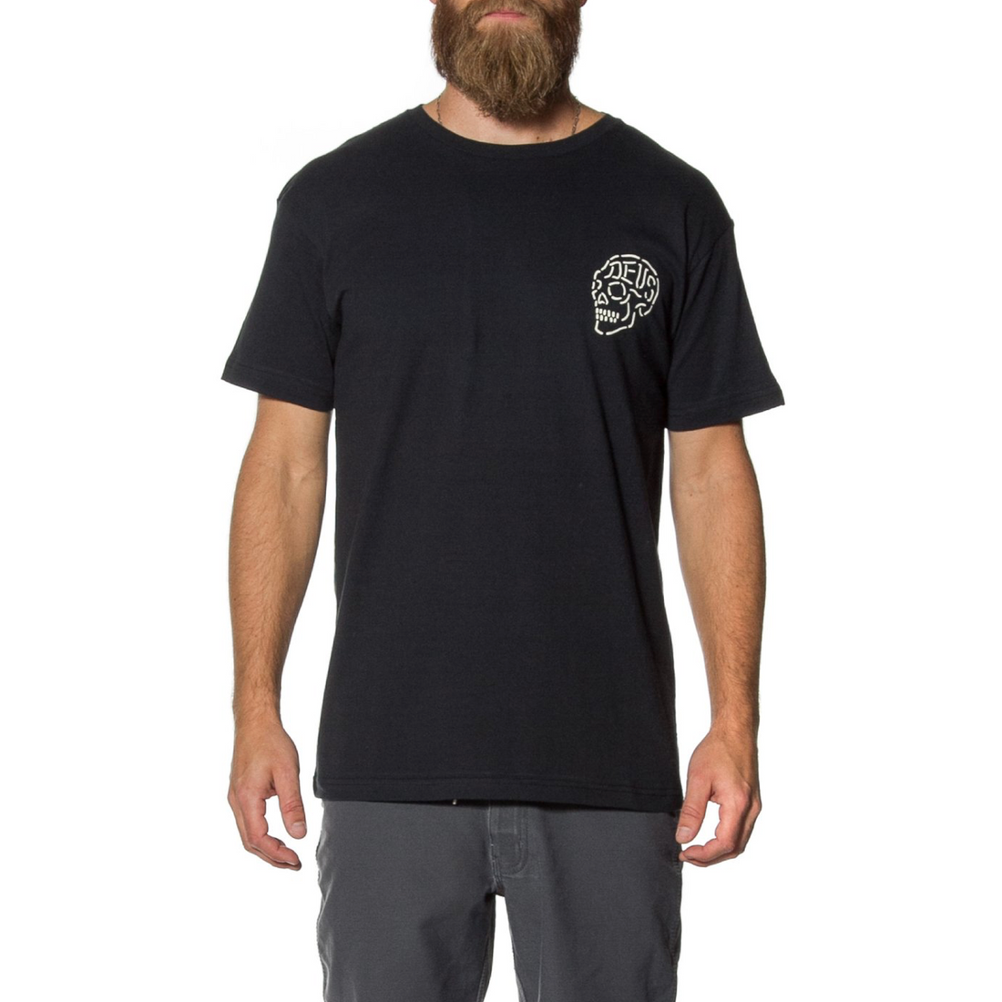 Deus Ex Machina Venice Skull Tee - Black