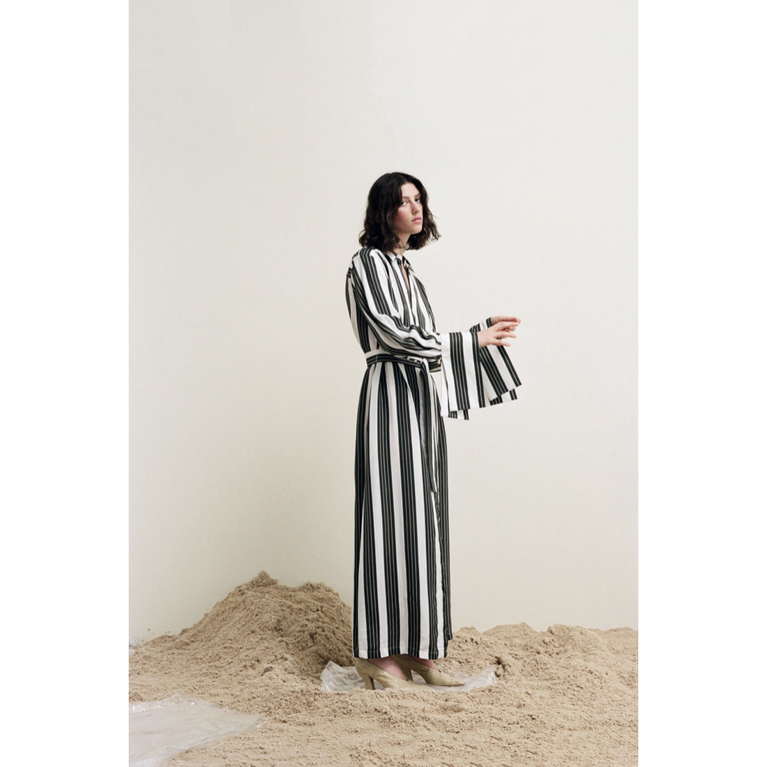 Acler Ada Dress - T Stripe