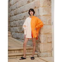 Blanca Harry Shirt - Orange/Peach