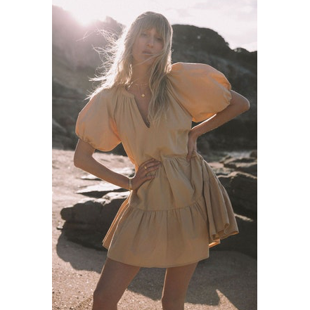 Araminta James Waikiki Dress - Tan