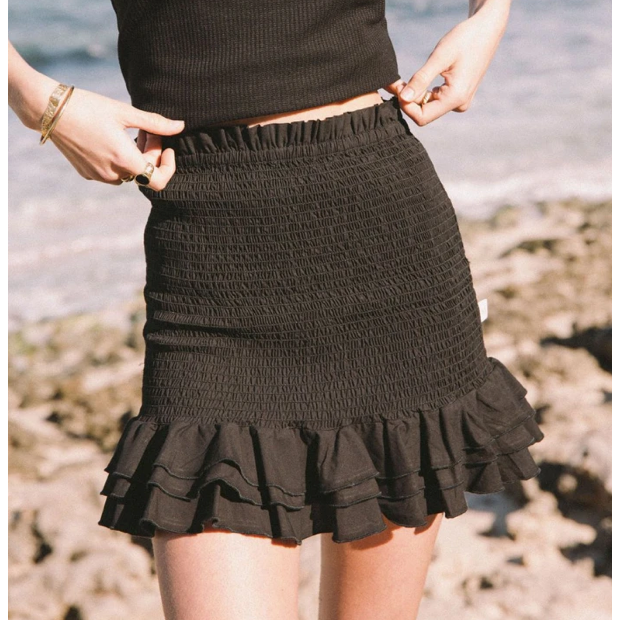 Araminta James Ibiza Skirt - Noir