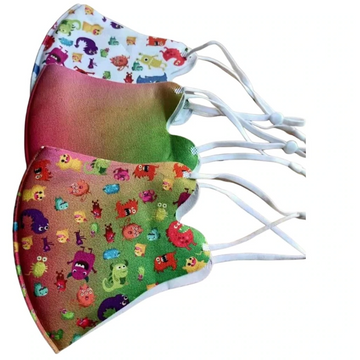 Queen Of The Foxes Face Masks Kids - Multi Pack