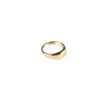 Porter Jewellery Plain Boyfriend Ring - Gold Vermeil
