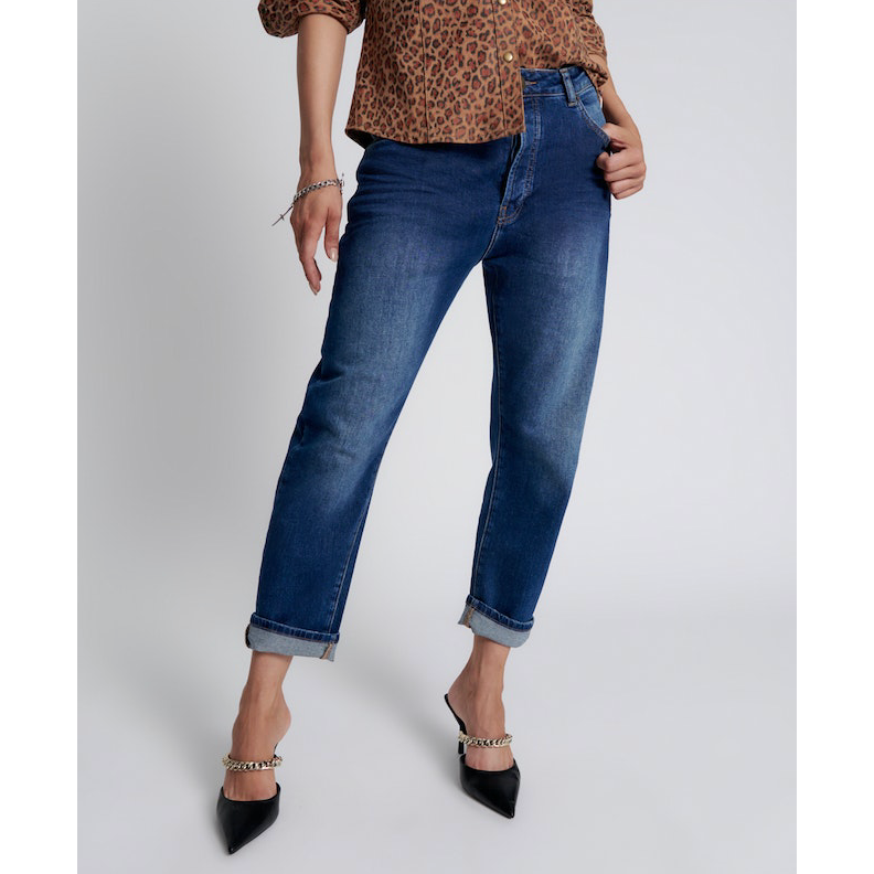 One Teaspoon Luxe Power Blue Bandit Relaxed Jeans - Power Blue