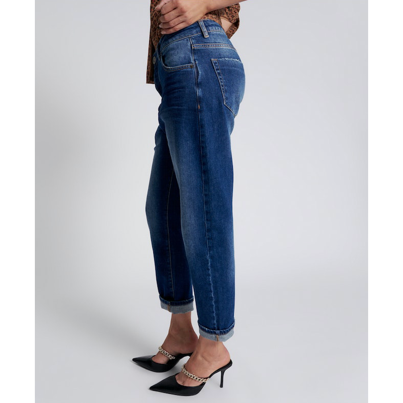 One Teaspoon Luxe Power Blue Bandit Relaxed Jeans - Power Blue