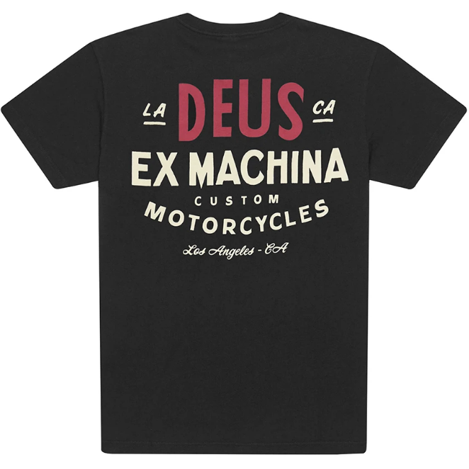 Deus Ex Machina Sentiments Tee - Black